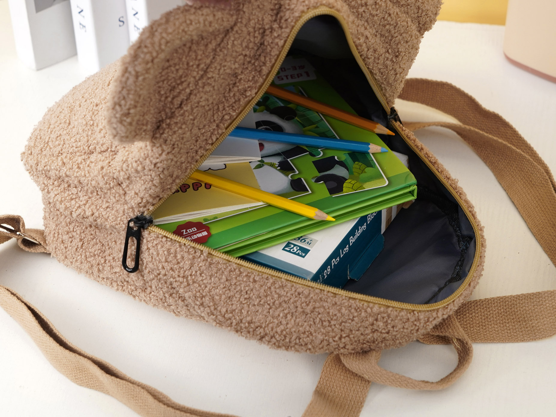 Personalized Embroidered Teddy Bear Backpack