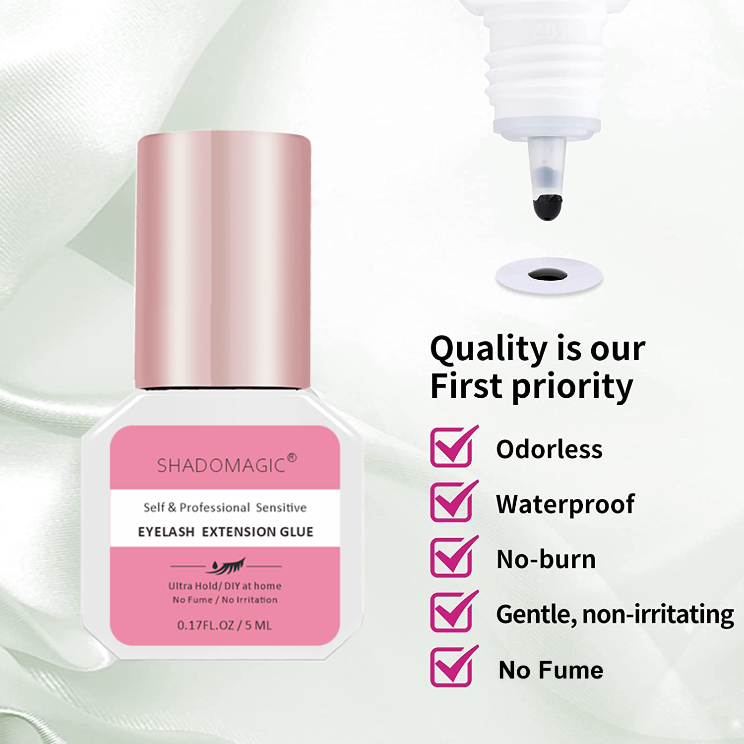 Wholesale Black False Eyelash Extension Glue