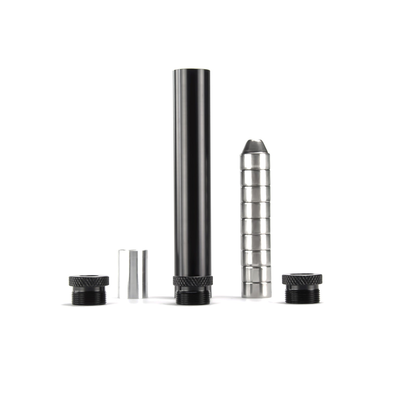 .22 Solvent Trap Form 1 Kit | 7 Inch 1.05"OD Fuel Filter 1/2x28+5/8x24 Caps