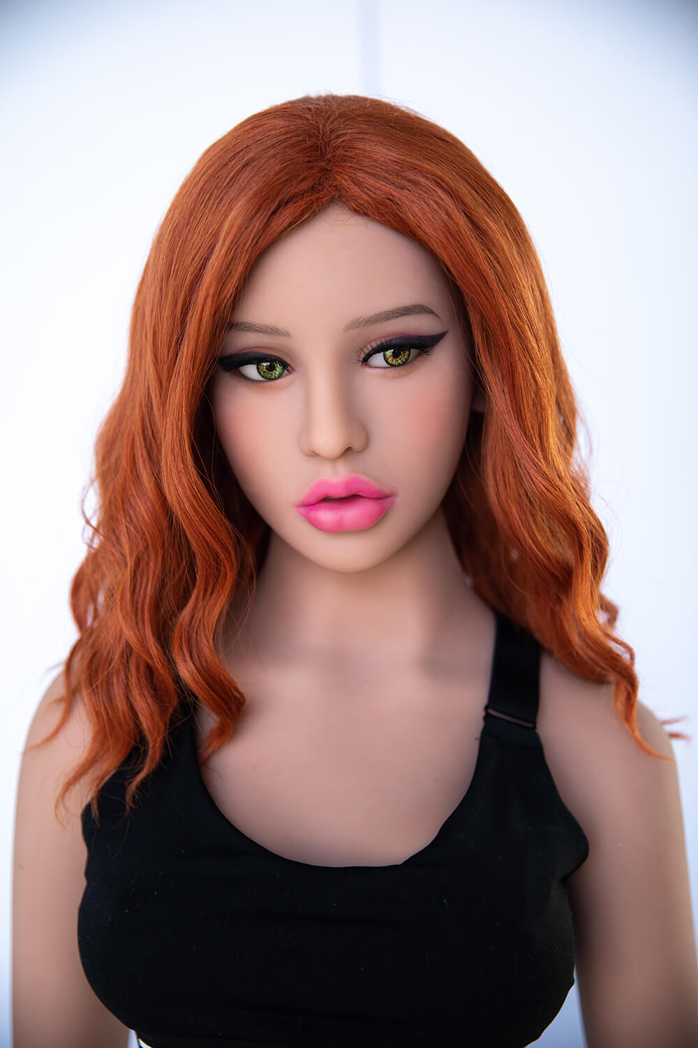 Lilisa 157cm Hot Red Head Sex Doll High Quality Tpe Sex Doll Usa Stock Sexdolls Station