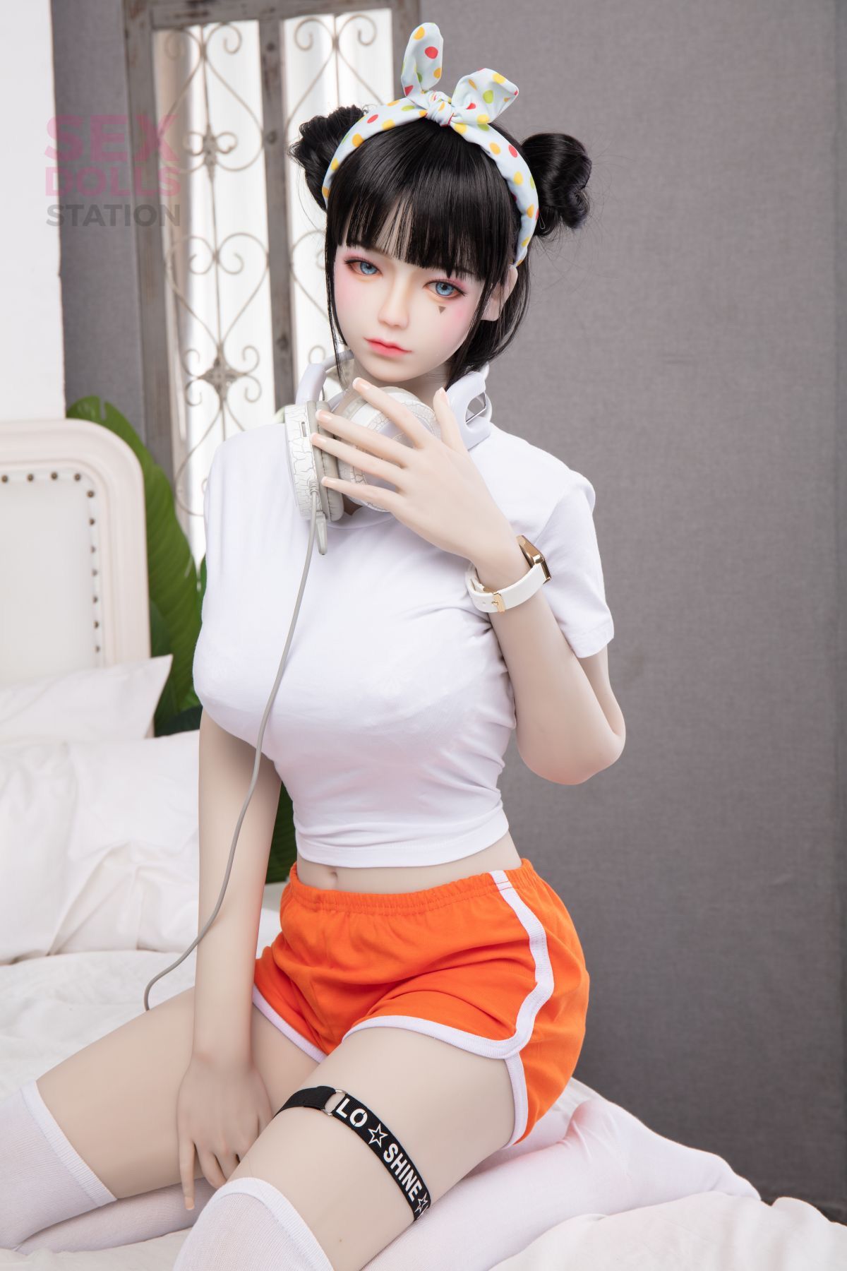 Yui Realistic Asian TPE Silicone Head Sex Doll SexDolls Station