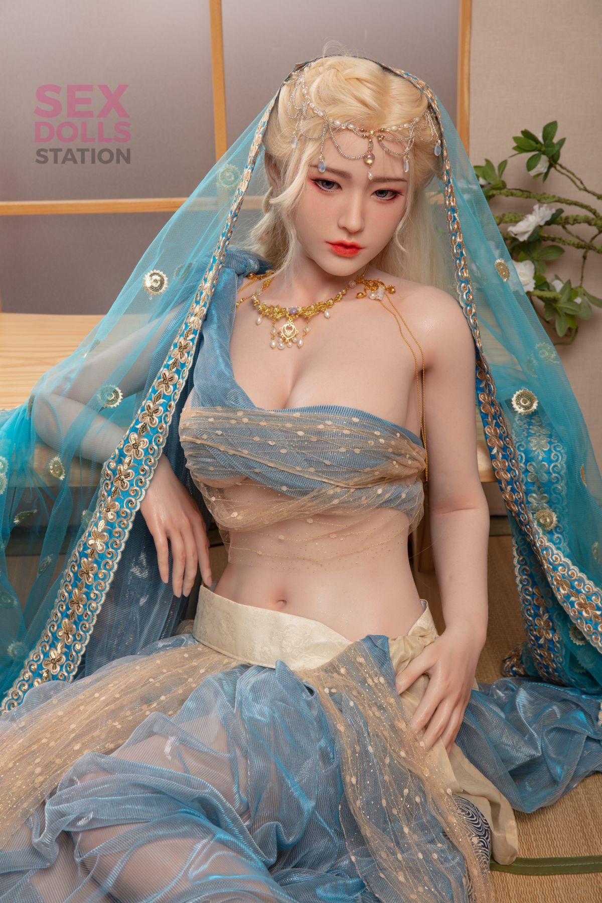 Umi-160CM Asian Girl TPE Silicone Head Sex Doll In Stock
