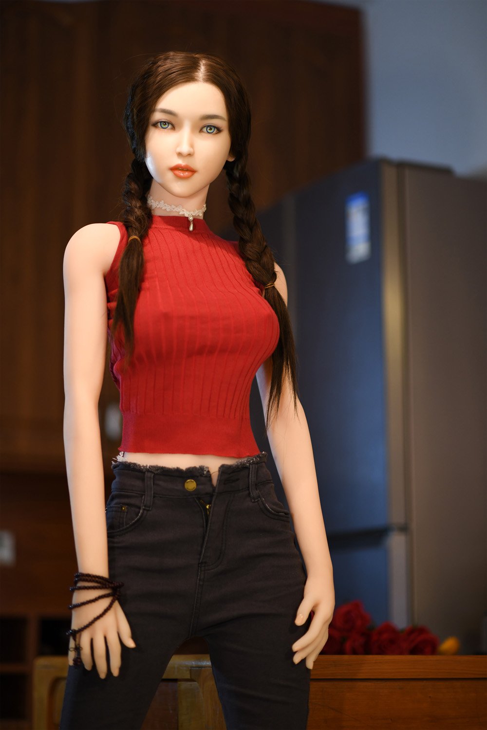 Sawyer-170CM(5.5ft) adult silicone doll for sex Sexdolls Station