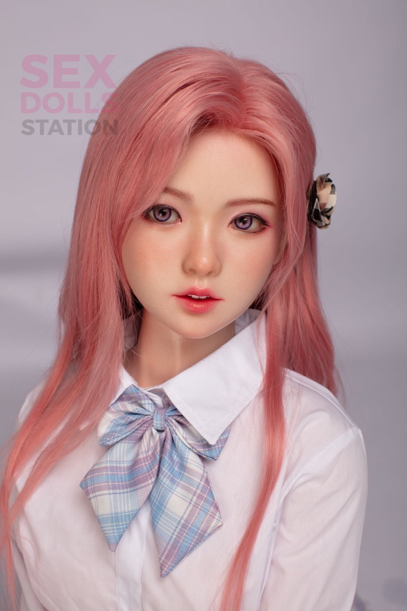Saku Realistic Asain Tpe Silicone Head Sex Small Doll Sexdolls Station Sexdolls Station