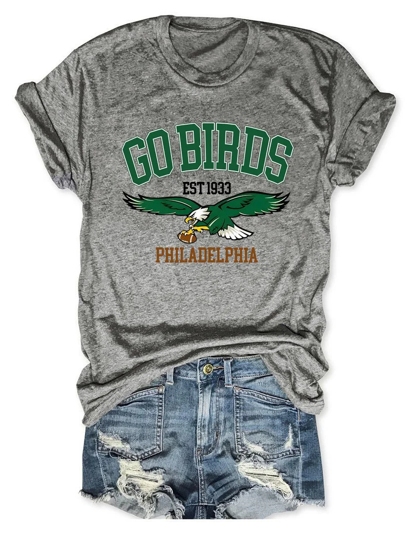 Go Birds Eagles Shirt, Philadelphia Football Shirt