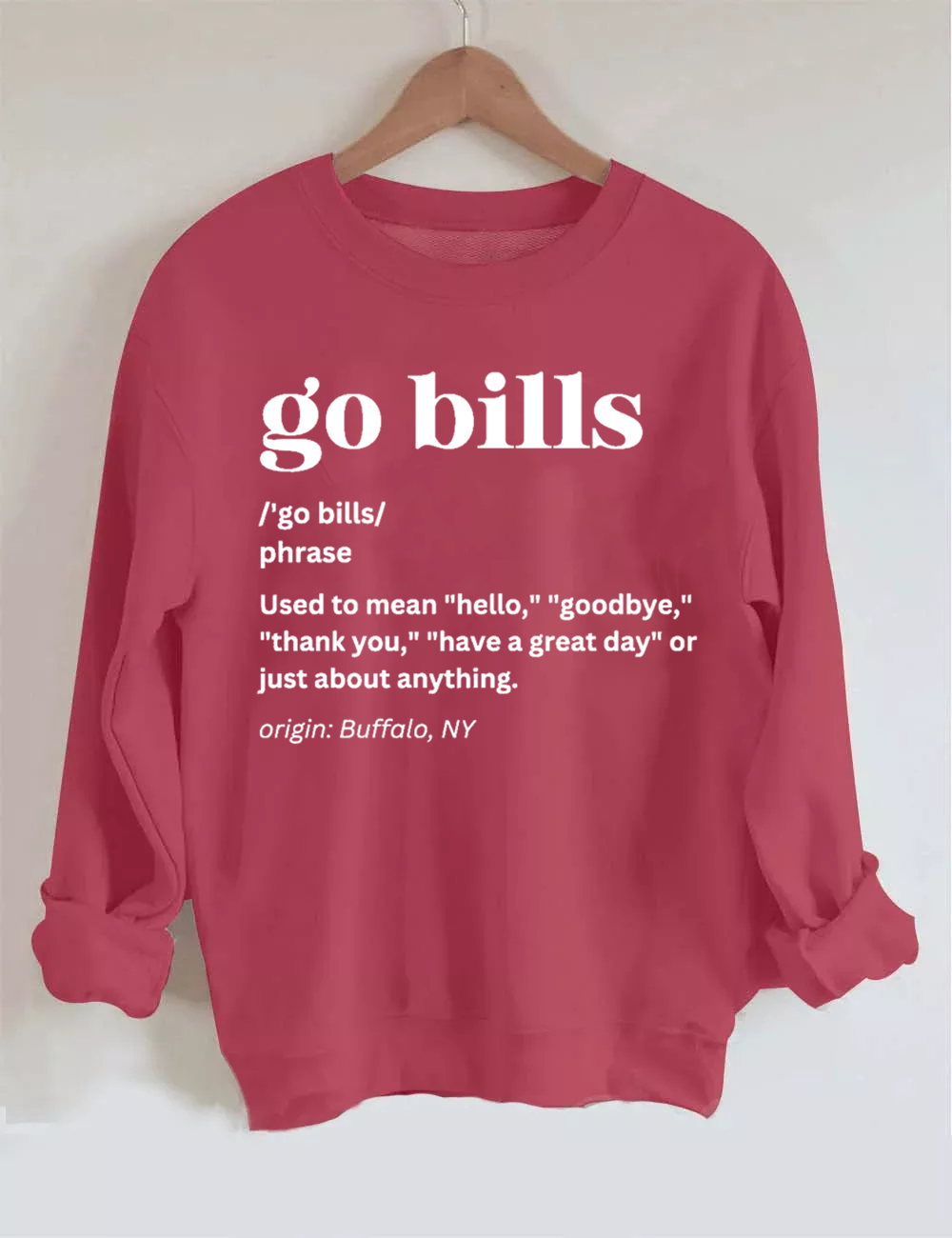 Go Bills Buffalo Football Sweatshirt