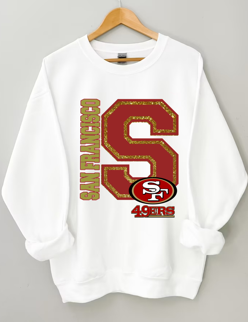 San Francisco 49ers Football Sweatshirt