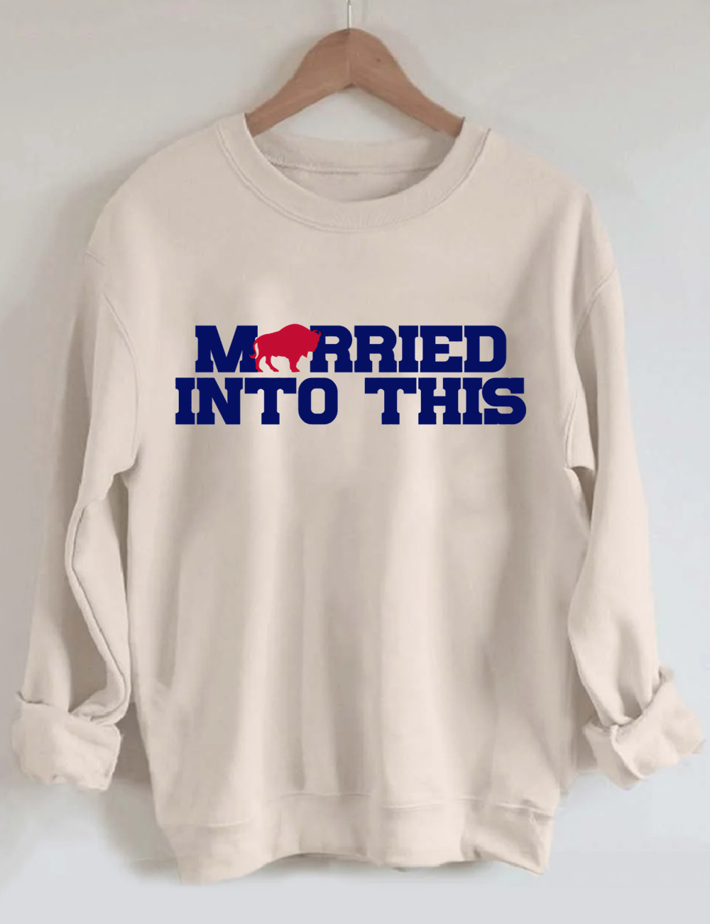 I Married Into This Buffalo Bills Youth Sweatshirt 