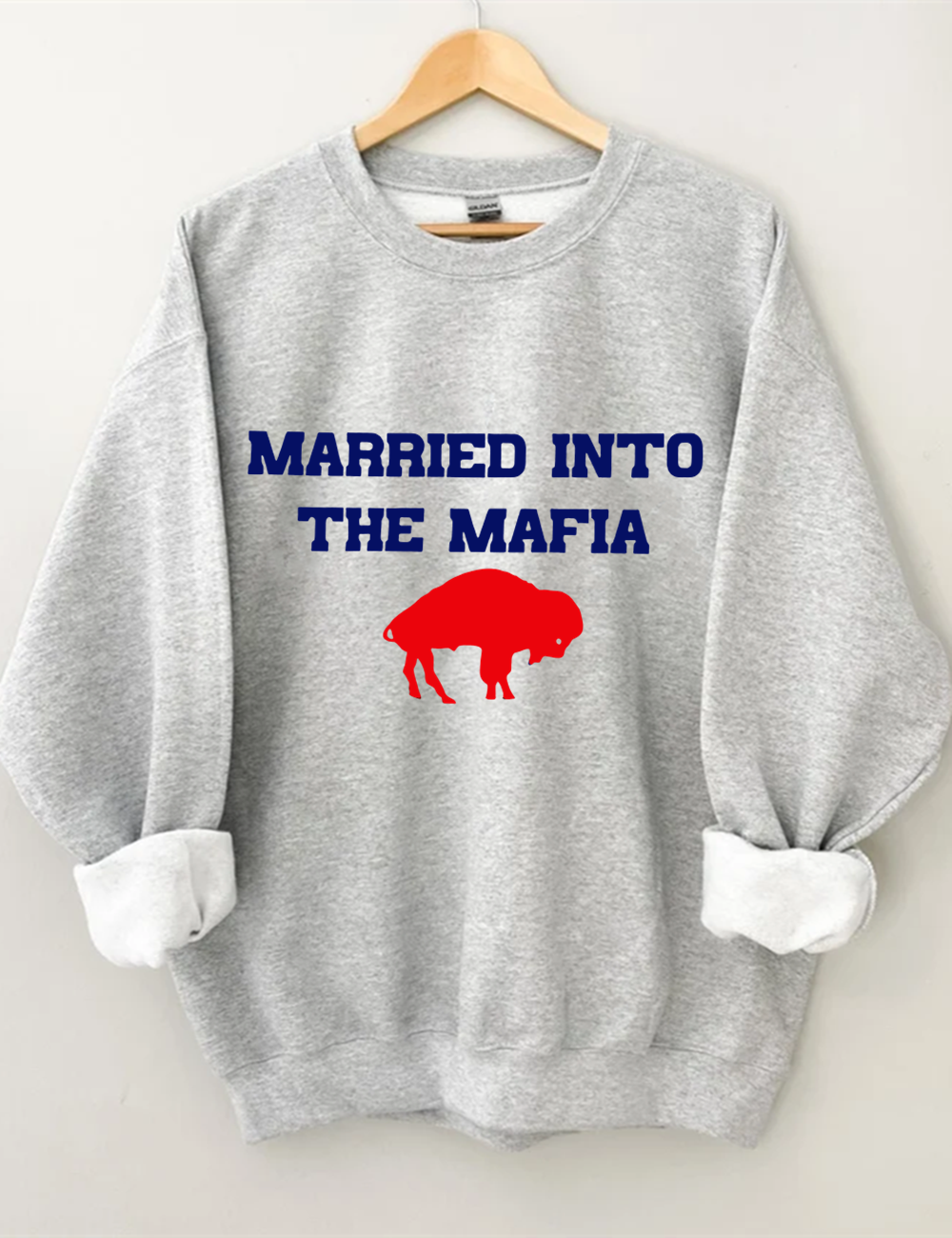 Married Into This Mafia Bills Football Sweatshirt