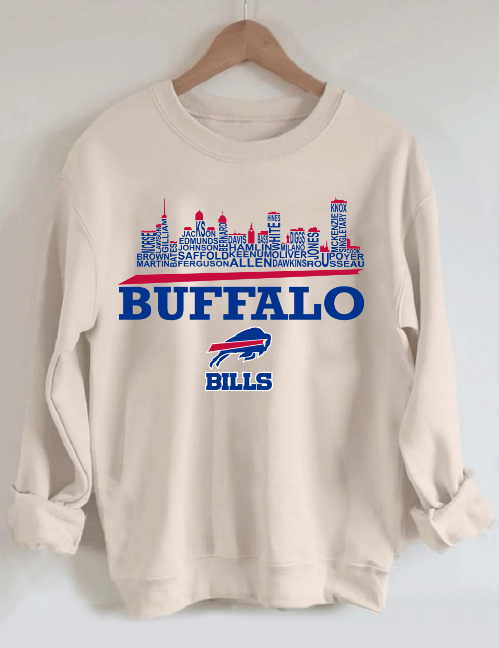 Buffalo Bills NFL Graphic Sweatshirt - Large – The Vintage Store