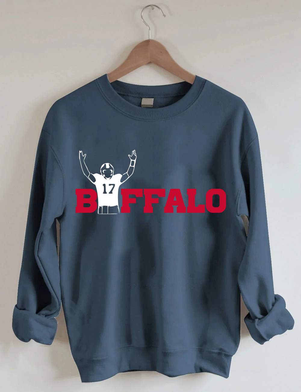 Buffalo Bills 17 Football Sweatshirt