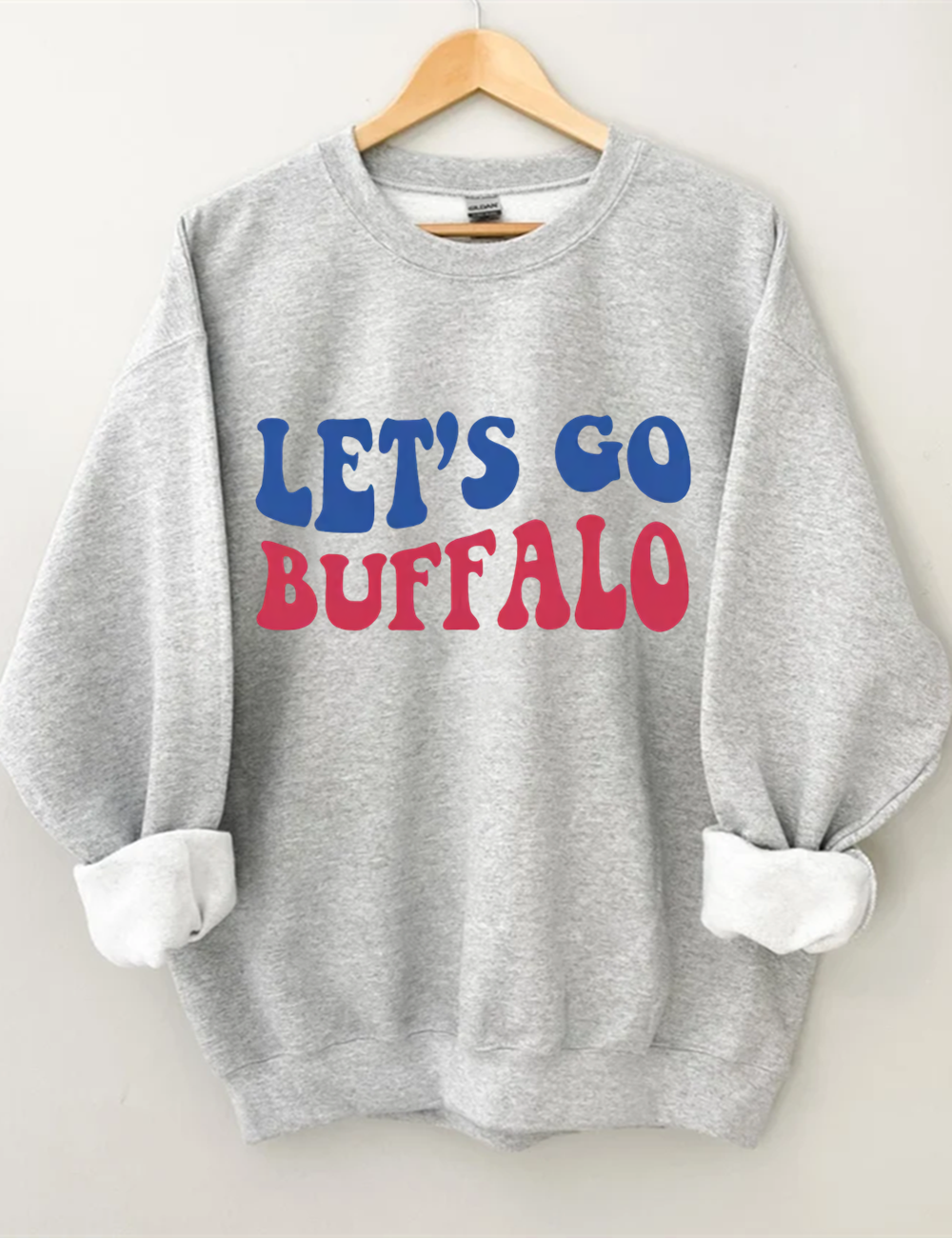 Let's Go Buffalo Bills Football Sweatshirt