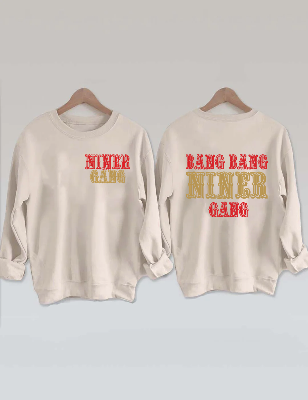 Bang bang niner gang football shirt, hoodie, longsleeve tee, sweater