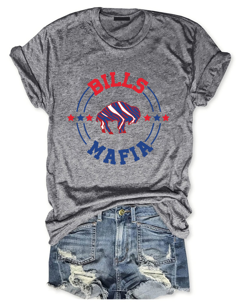 Buffalo Bills Shirt Bills Mafia Buffalo With Stripes Unisex 