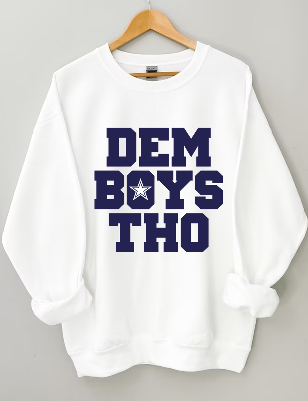Cowboy Star Football Sweatshirt