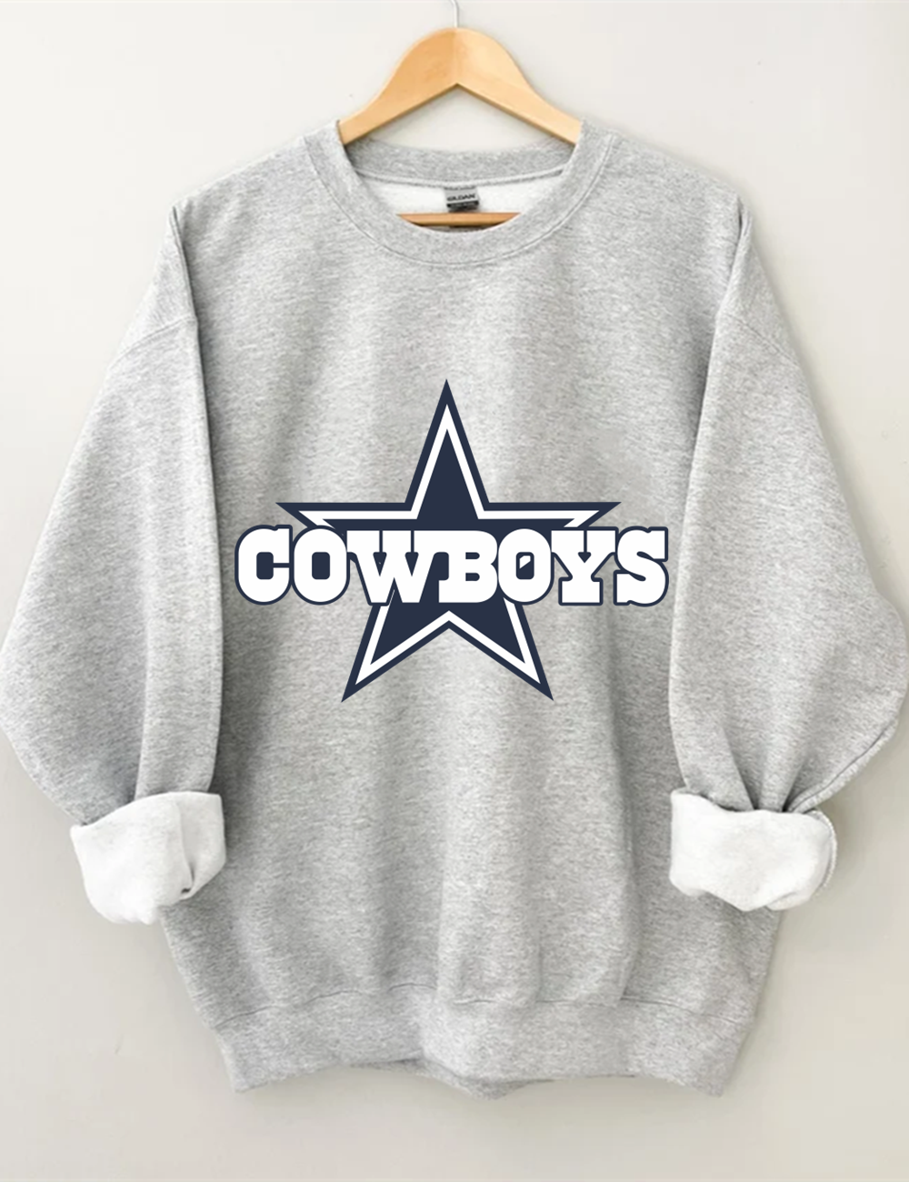 Cowboy Star Football Sweatshirt