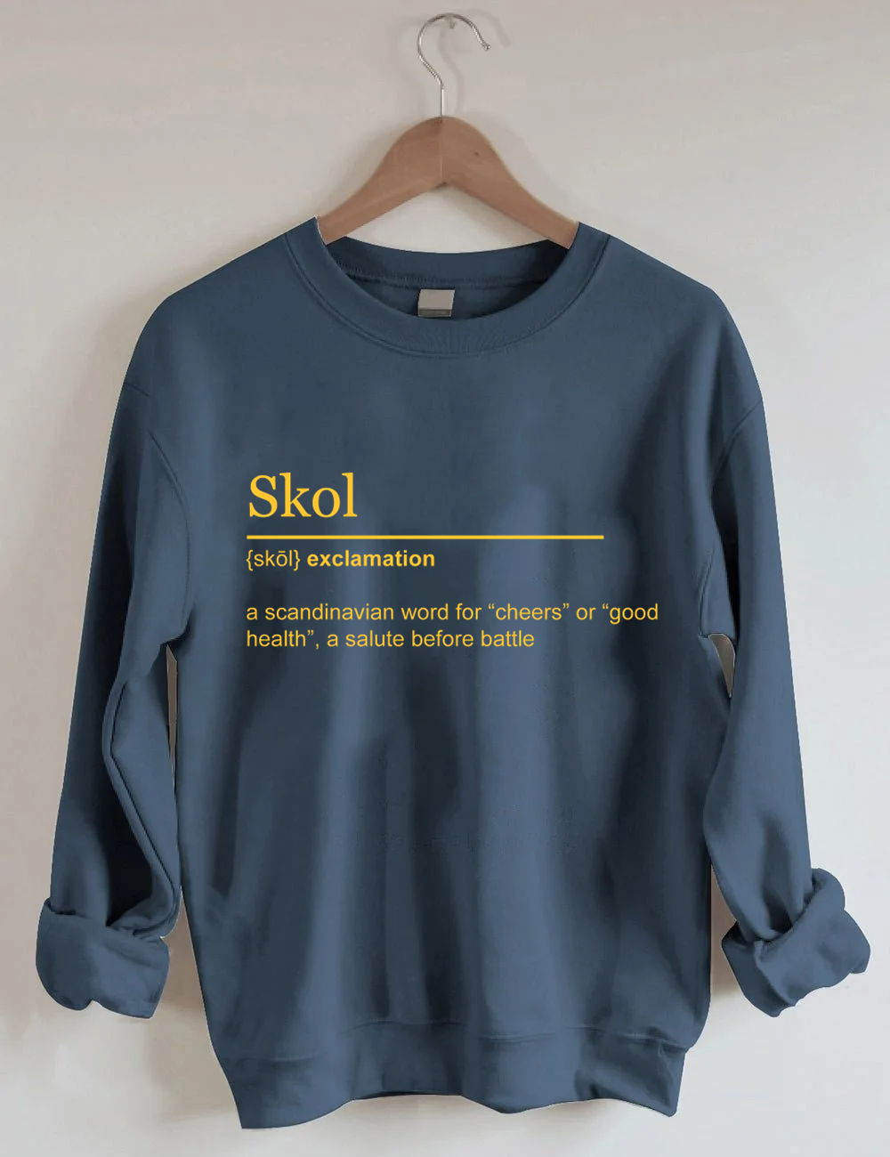Skol Definition Minnesota Vikings Football Sweatshirt