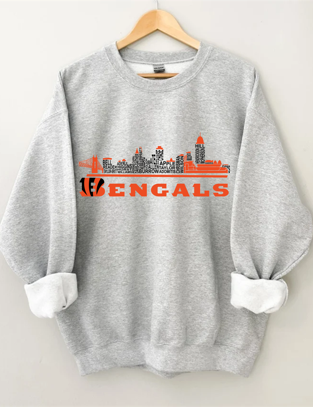 Cincinnati Bengals Football Sweatshirt