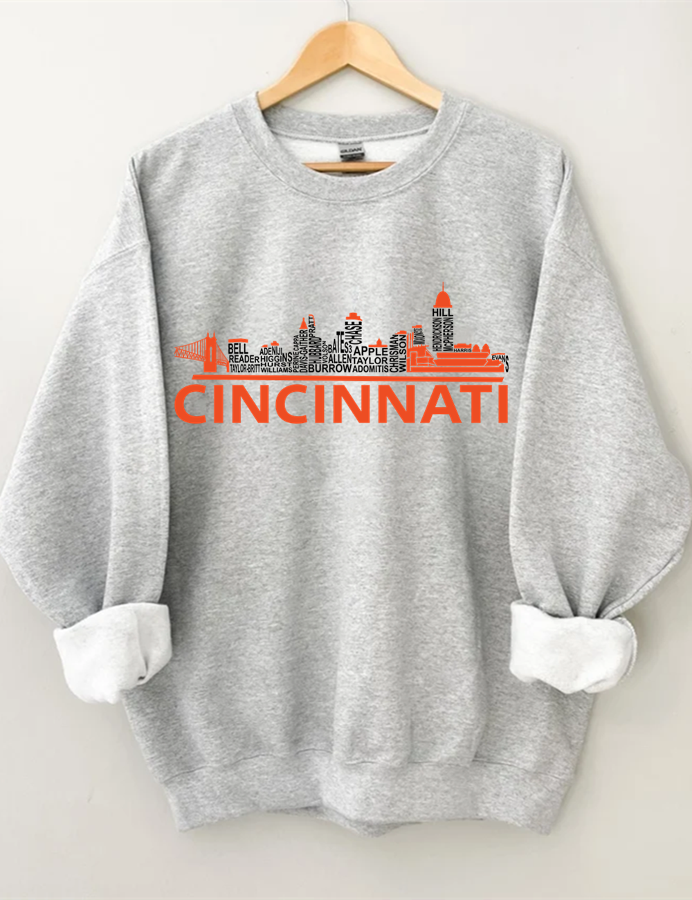 [Pre Sale] Cincinnati Bengals Stars Football Sweatshirt