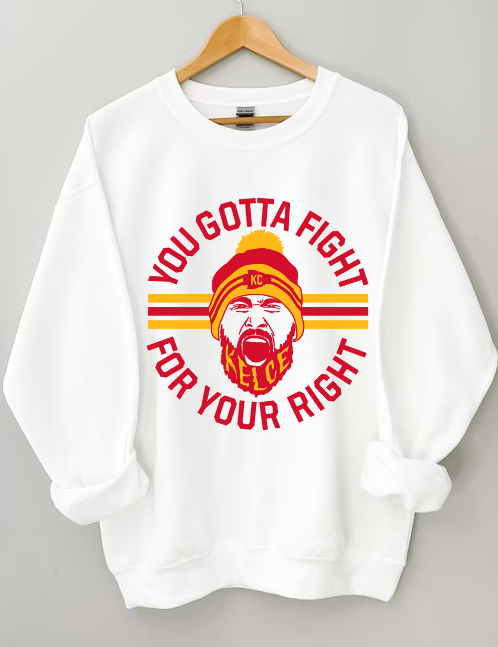 KC Chiefs Football Sweatshirt