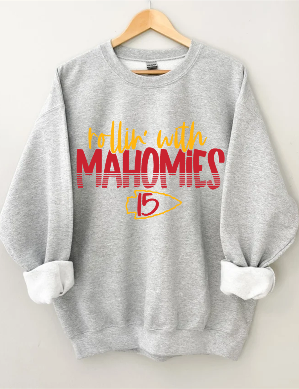 KC Chiefs Football Sweatshirt