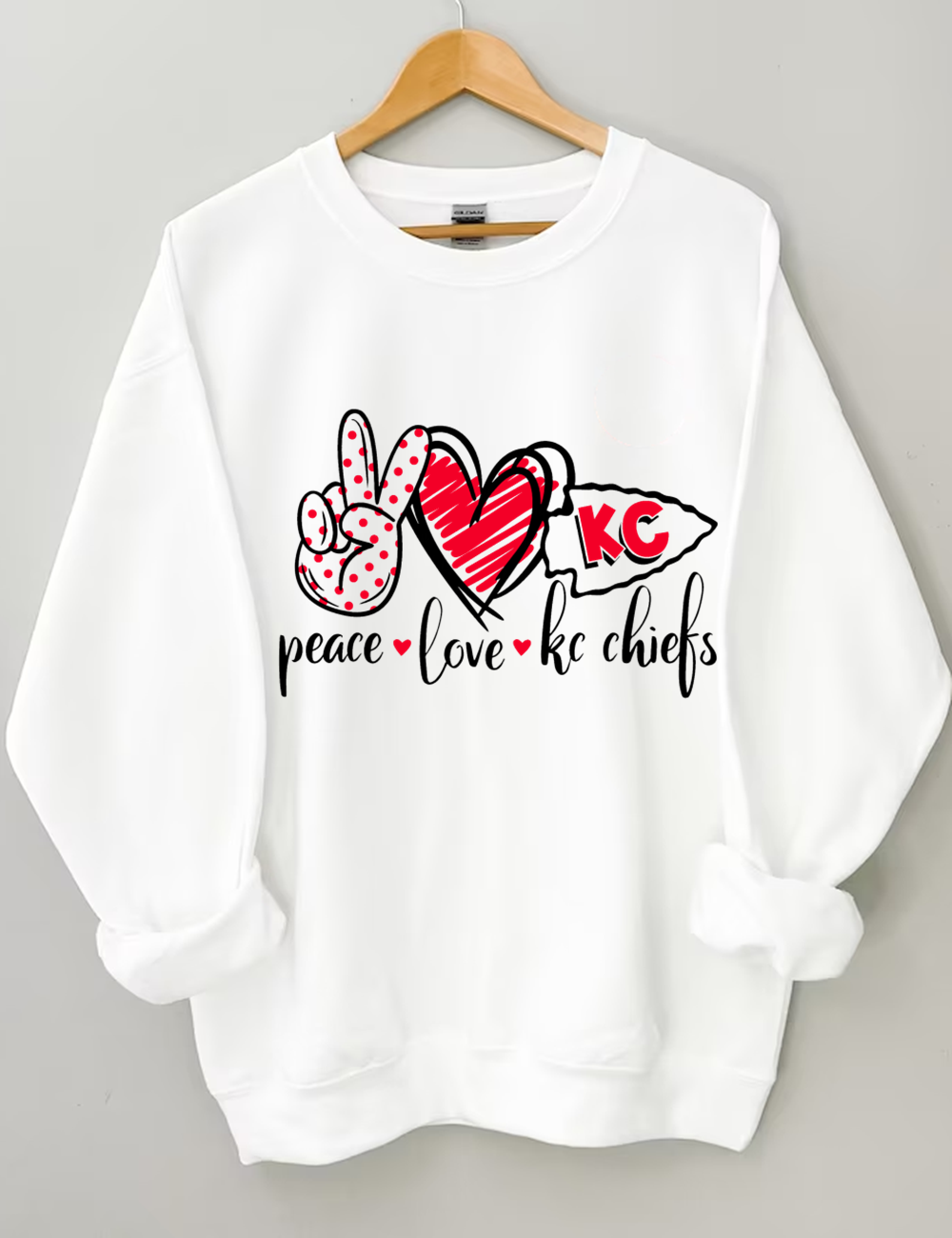 Chiefs Red Kingdom Football Sweatshirt