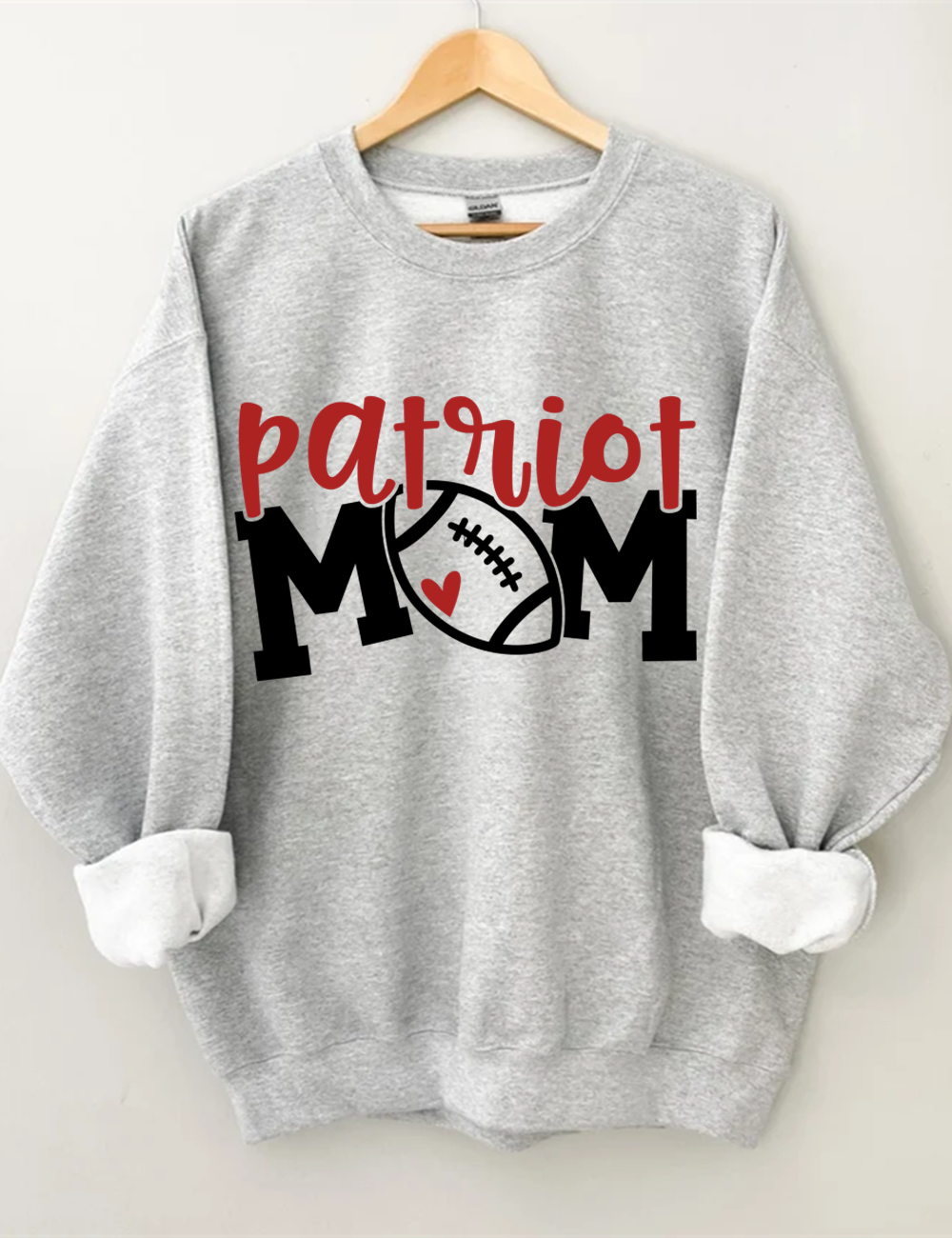 New England Patriots Mom Football Sweatshirt