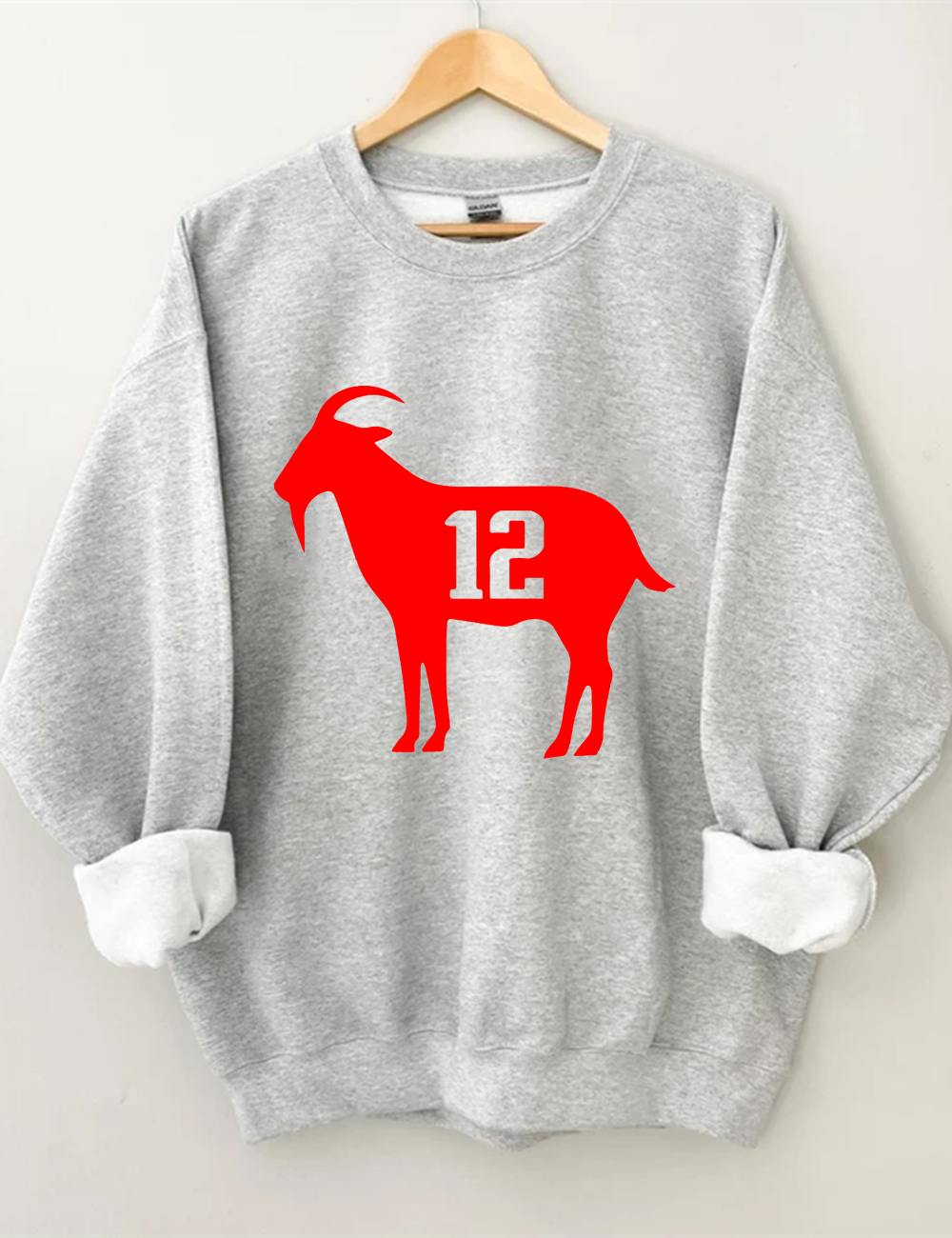 Brady Goat 12 Football Sweatshirt