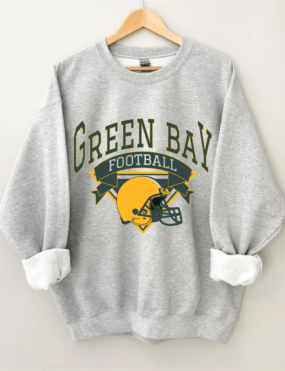 Retro Green Bay Football Sweatshirt