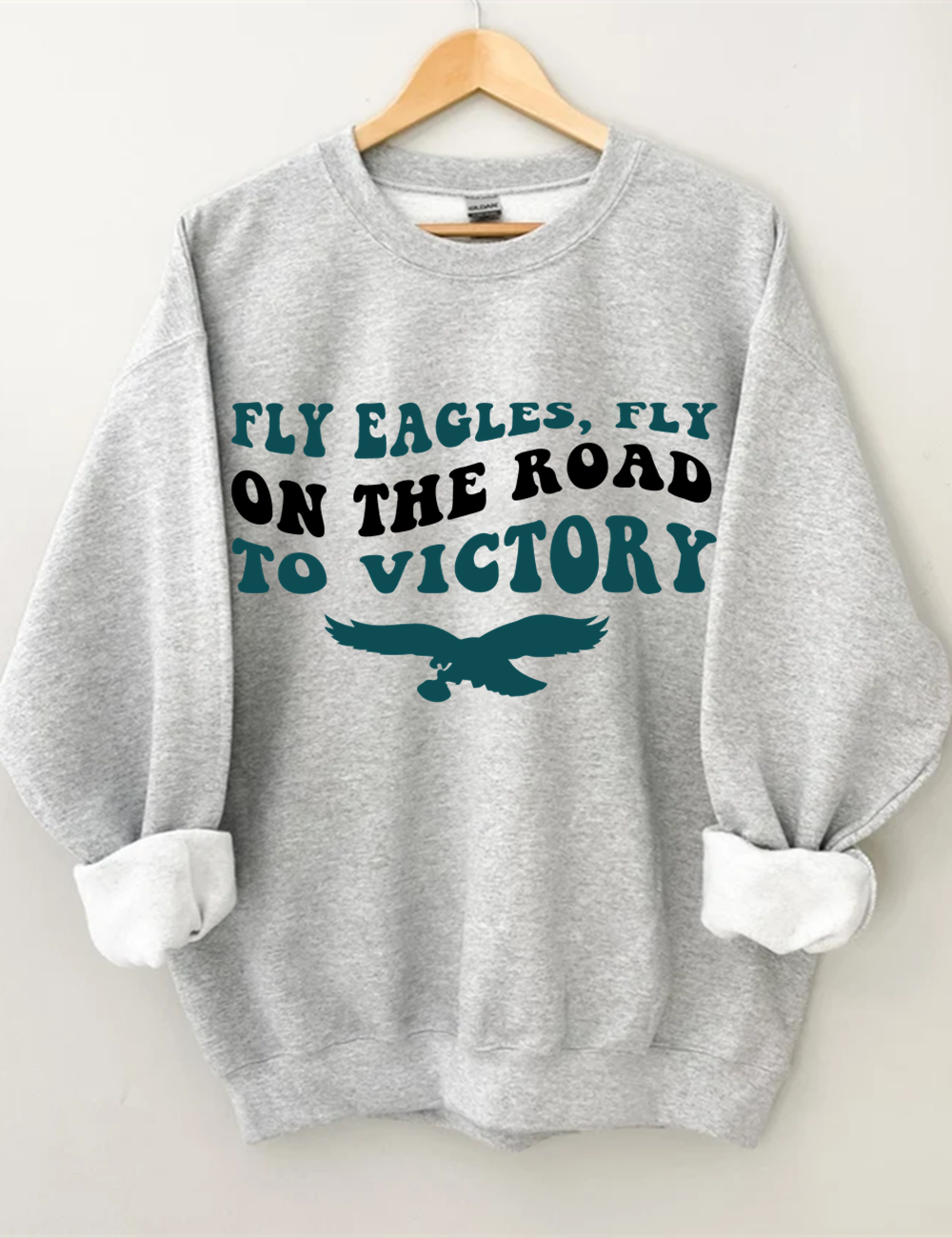 Fly Eagles Fly on the Way To Victory Football Sweatshirt