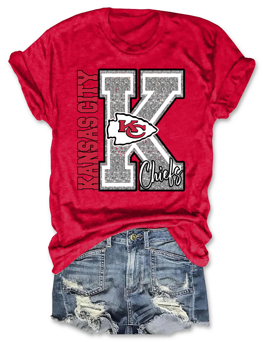 Kansas City Chiefs Bling Shirts