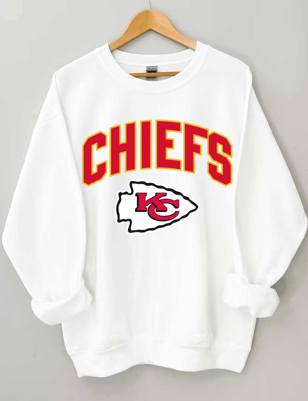 Retro Chiefs Football Sweatshirt