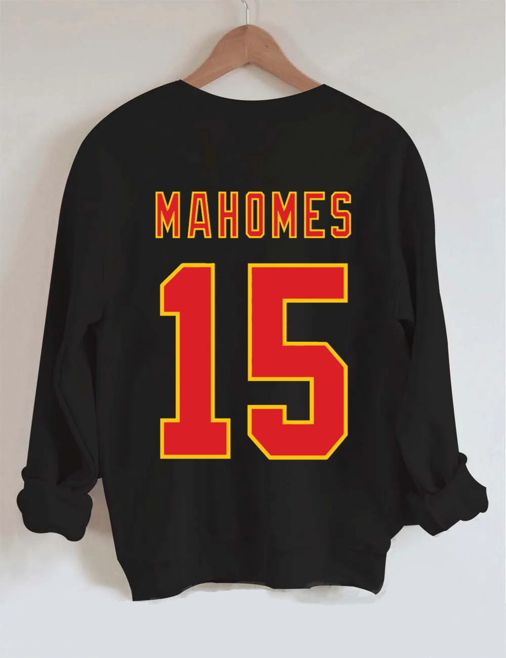 Retro KC Chiefs  Mahomes Football Sweatshirt