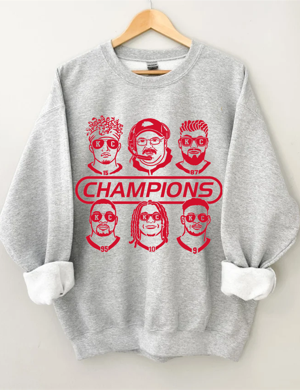 Kansas City Champs Team Football Sweatshirt