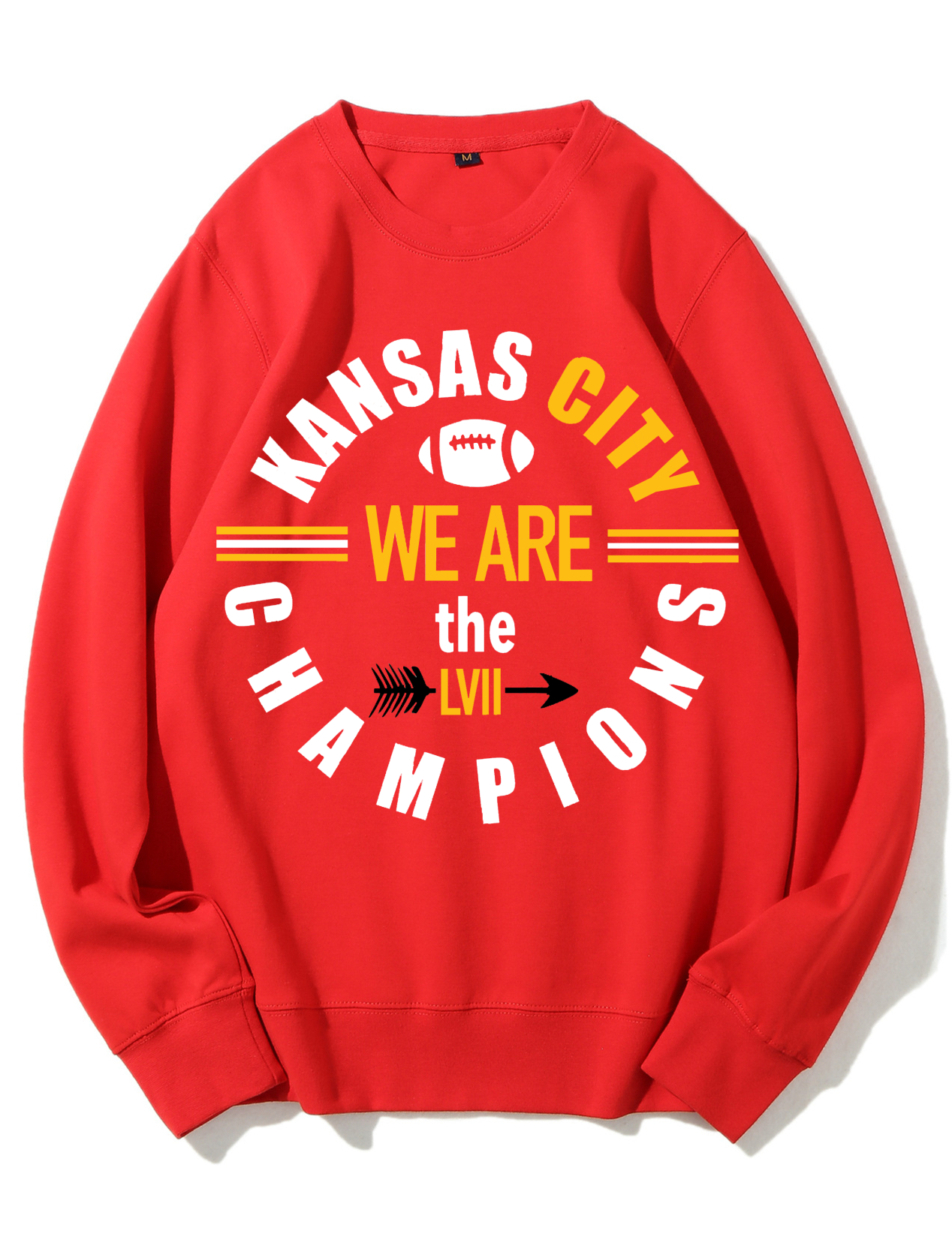 Kansas City We are the Champions Football Sweatshirt