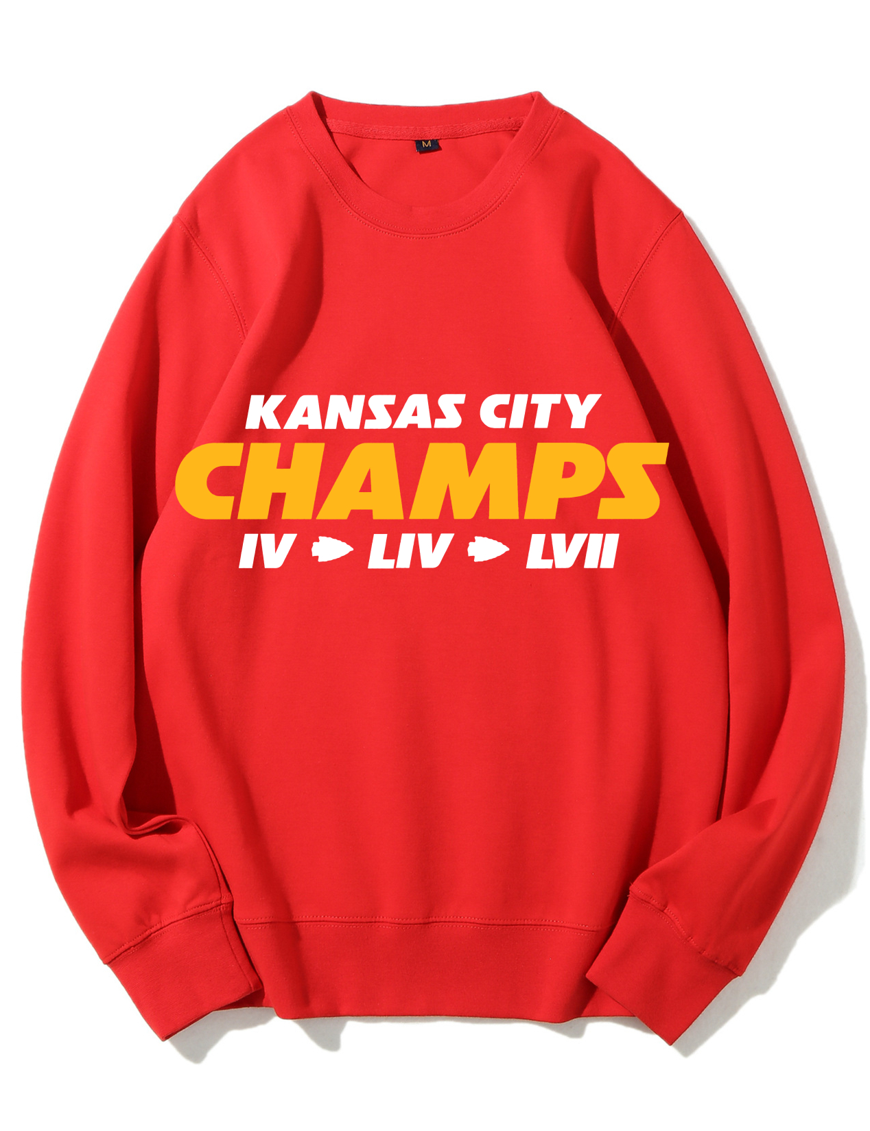Kansas City LVII Champs Football Sweatshirt