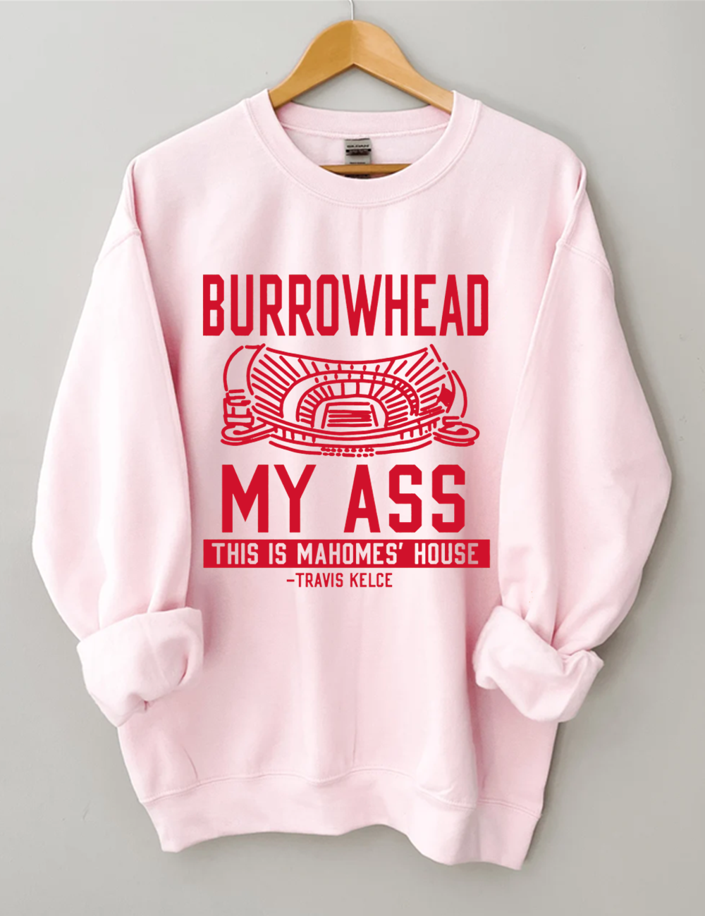 Retro KC Chiefs Mahomes Football Sweatshirt