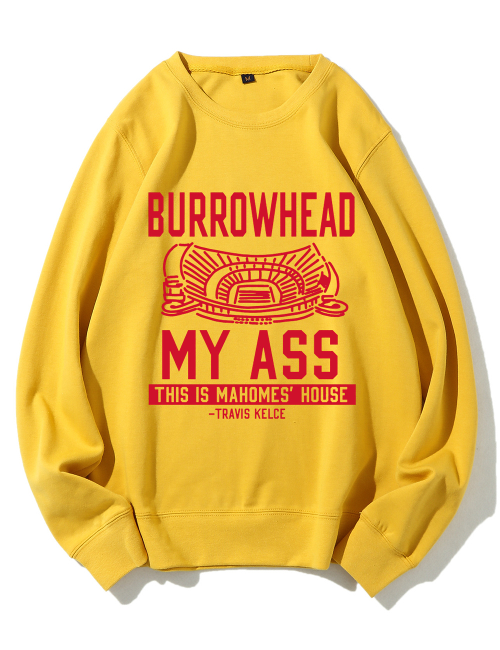 Retro KC Chiefs Mahomes Football Sweatshirt