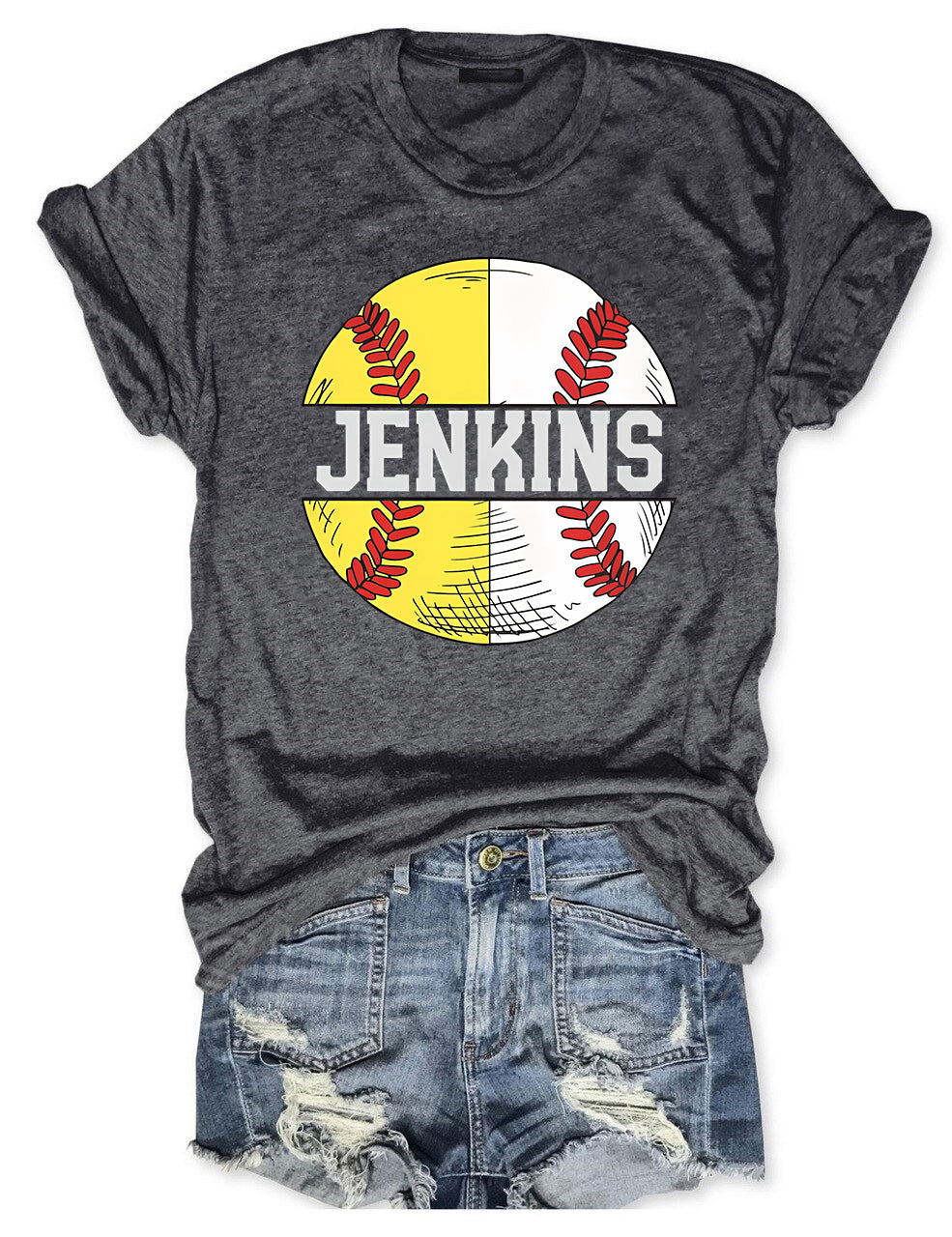 Custom Softball and Baseball T-Shirt