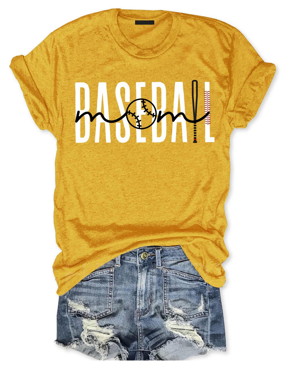 Mom Baseball Club T-shirt