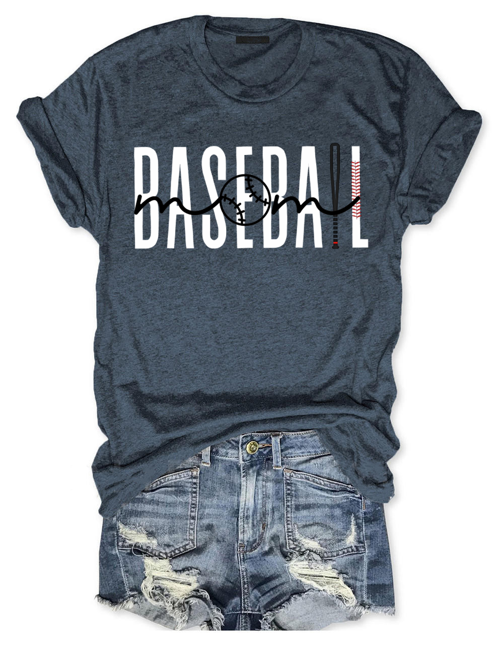 Mom Baseball Club T-shirt