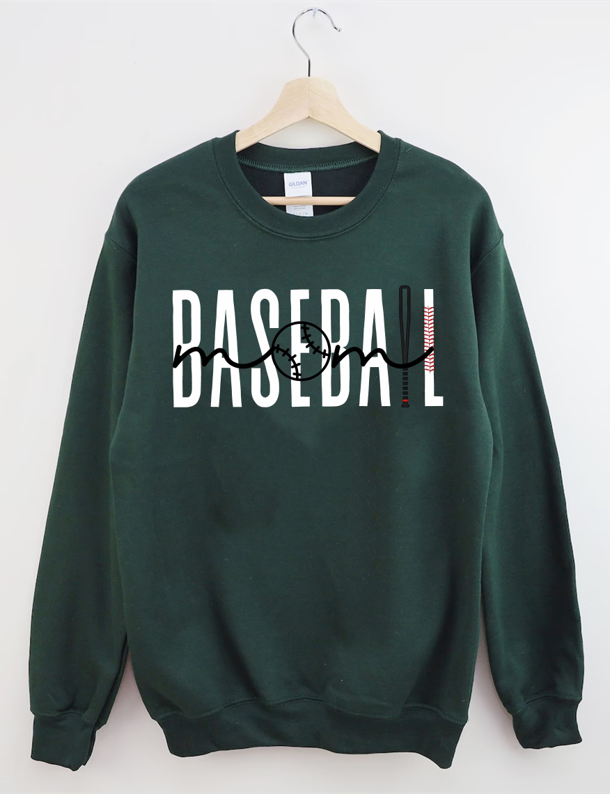 Mom Baseball Club Sweatshirt