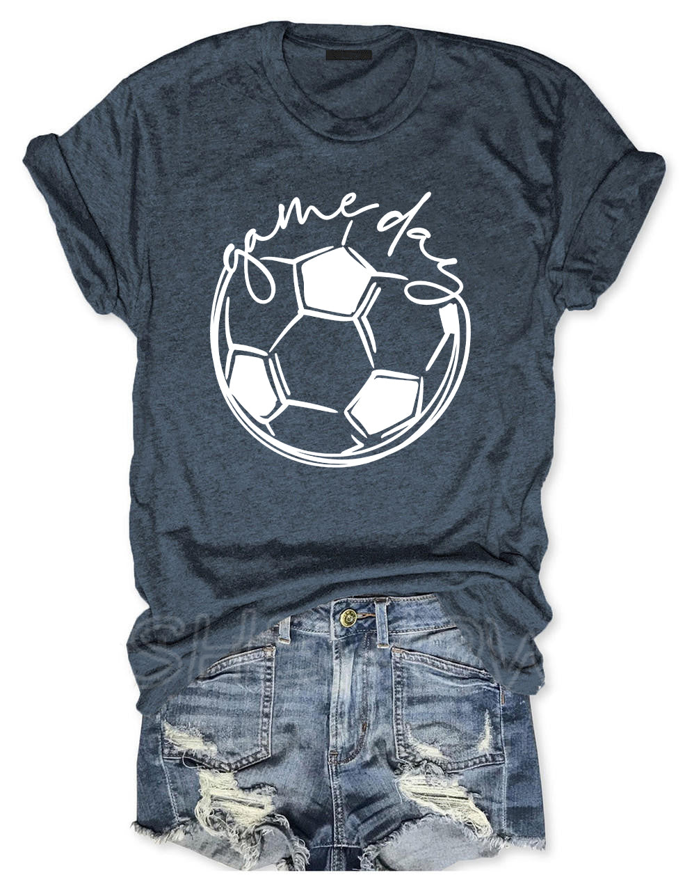 Game Day Football Mom T-shirt