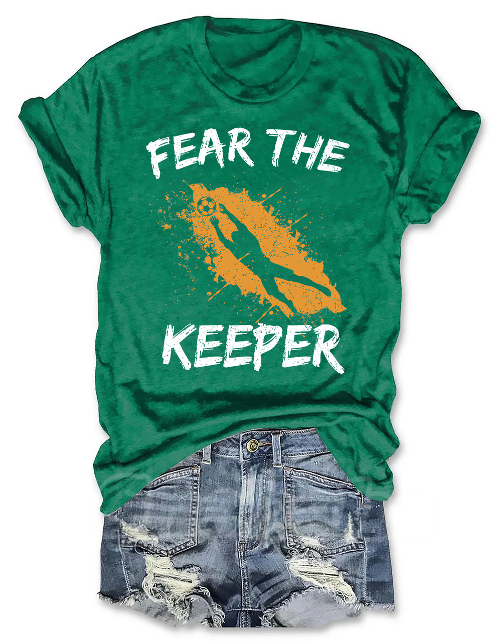 Fear The Keeper Football T-shirt
