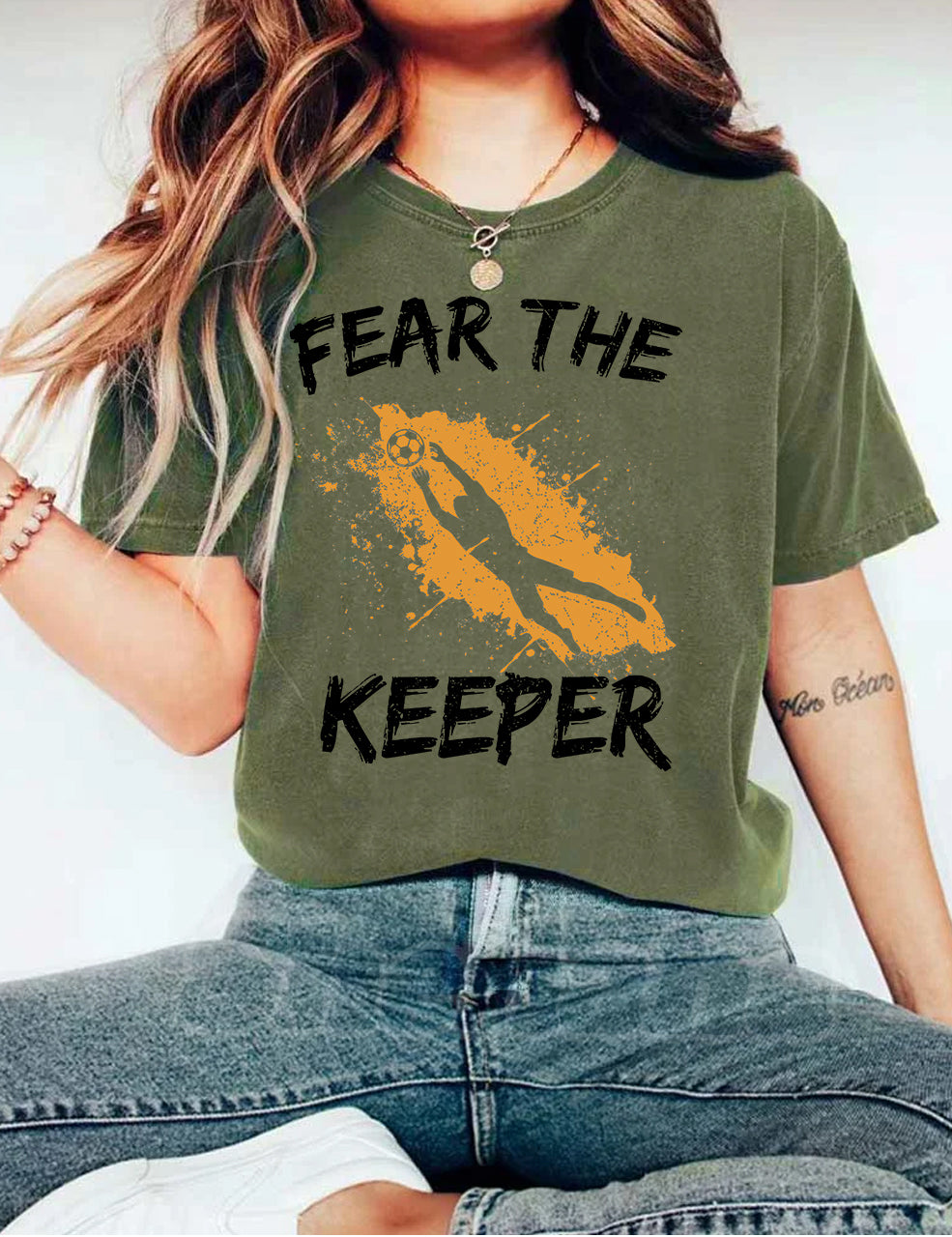 Fear The Keeper Football T-shirt