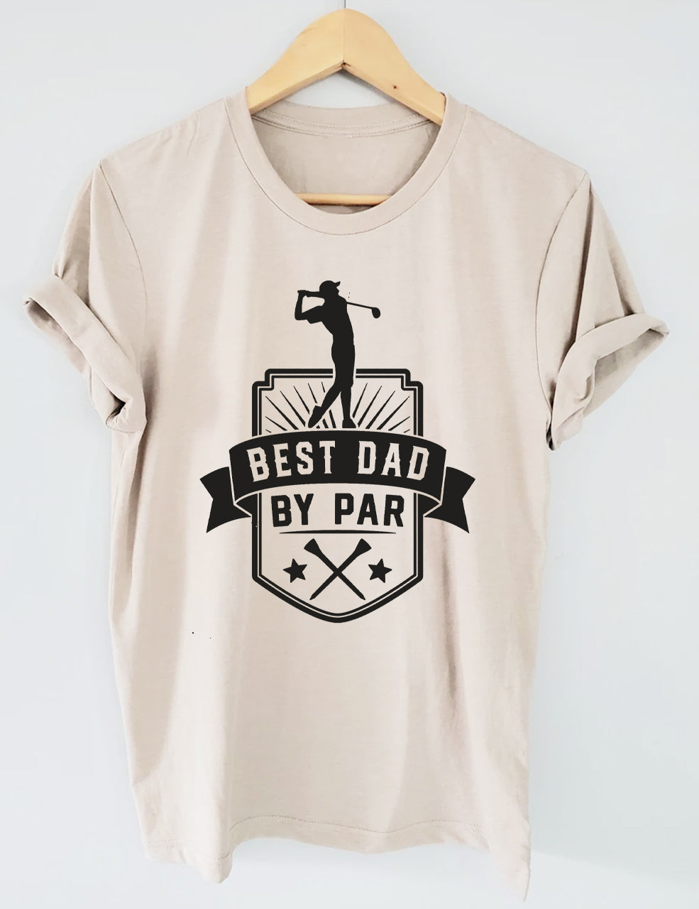Best Dad By Par Golf T-shirt