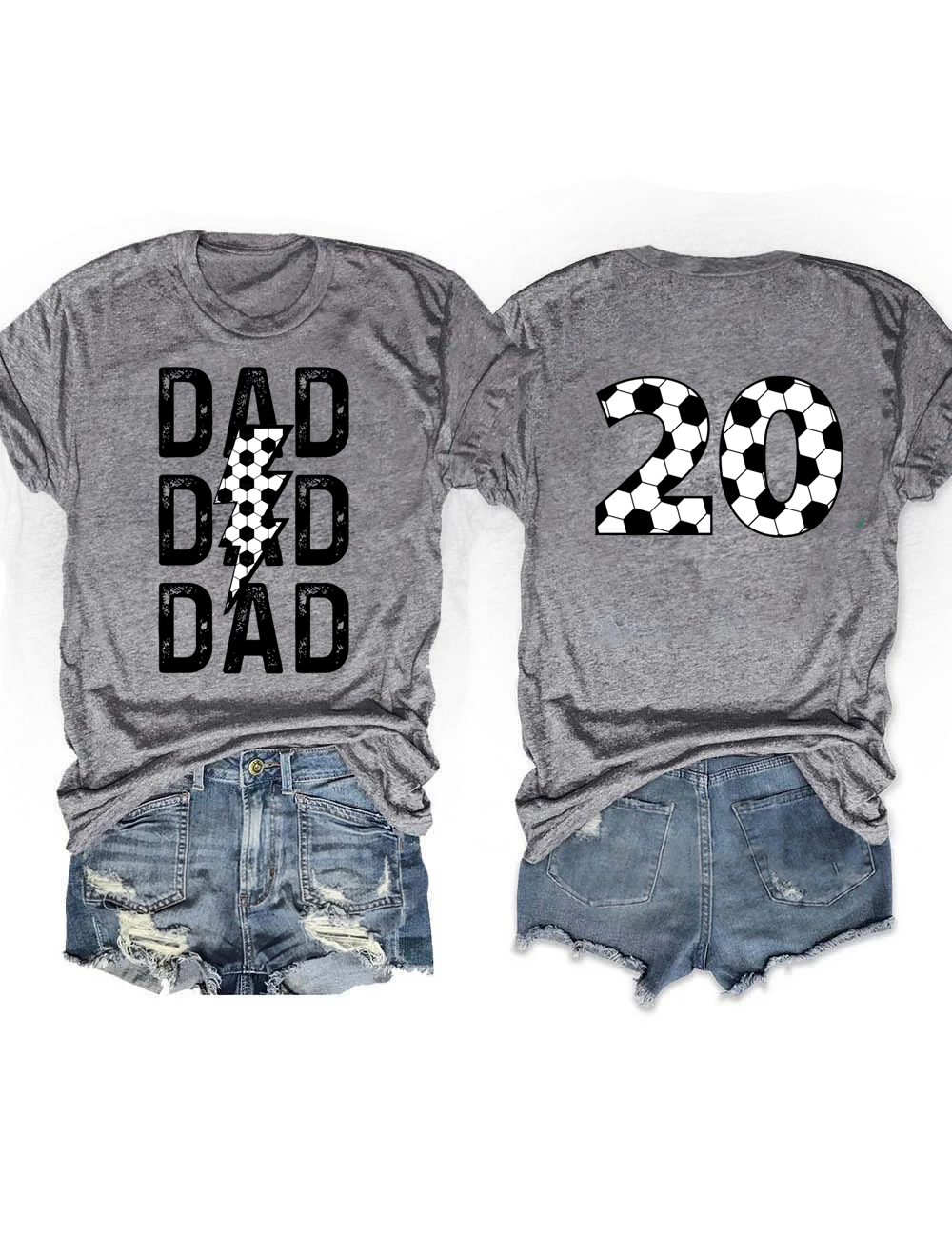 Custom Football Dad T-shirt