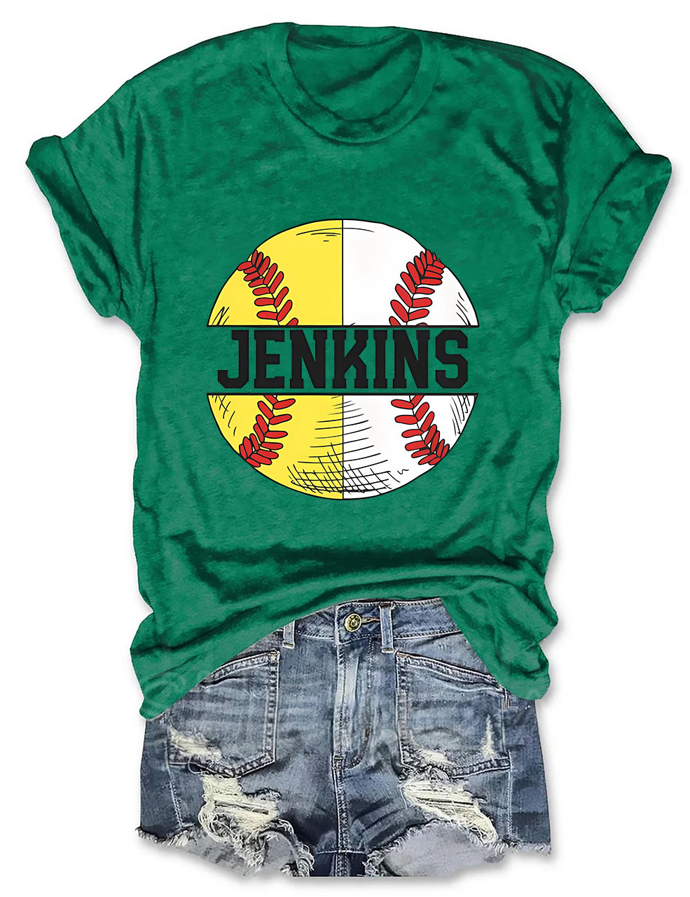 Custom Softball and Baseball T-Shirt