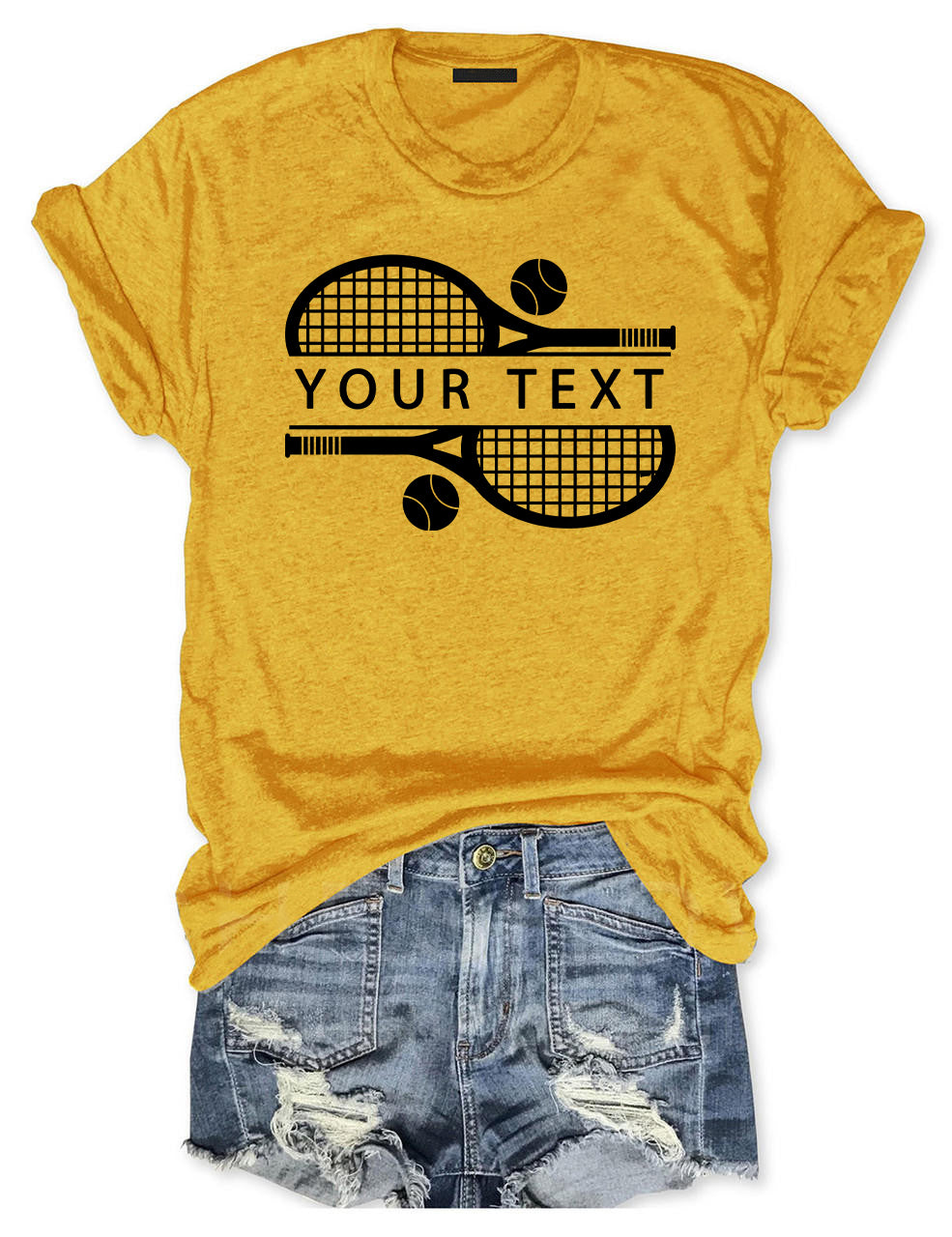 Custom Tennis T-shirt