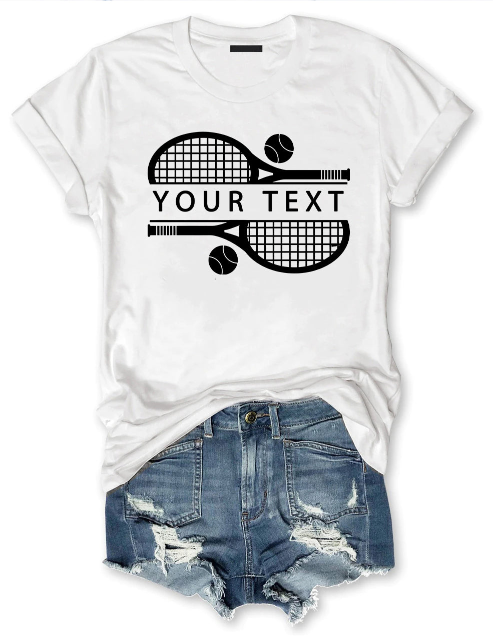 Custom Tennis T-shirt